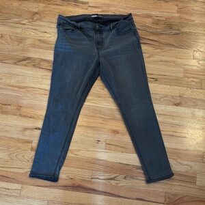 Old Navy Women's Dark Gray Skinny Jeans